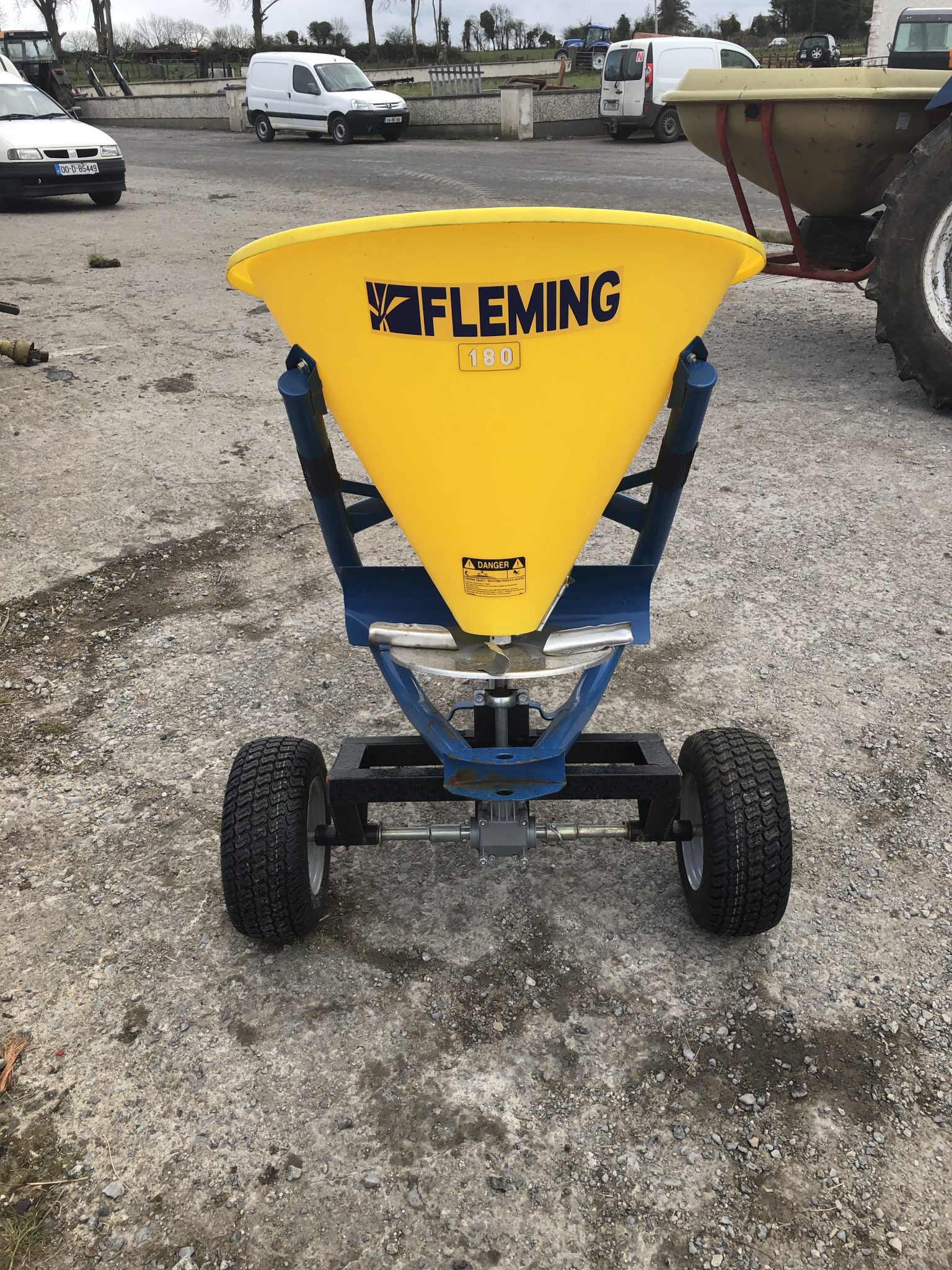 New Fleming 180 Quad Fertilizer Spreader Kevin Brogan Tractors